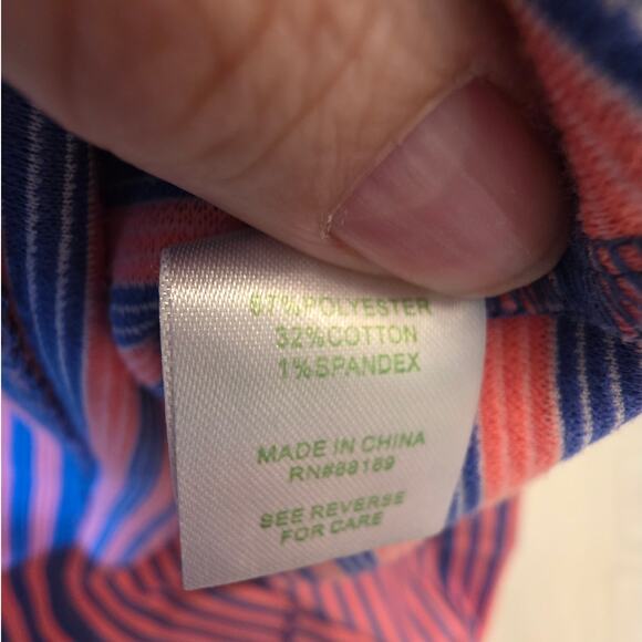 Lilly Pulitzer Women's Pink Blue Striped Charlene Dress SZ XS Preppy Classic - Picture 4 of 7
